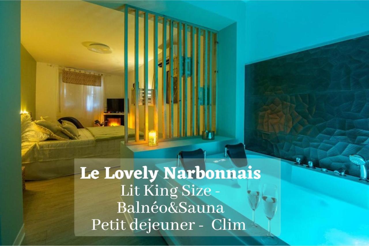 Le Lovely Narbonnais - Balneo & Sauna Narbonne Exteriör bild